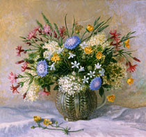 'Flower Paintings' series of New Paintings